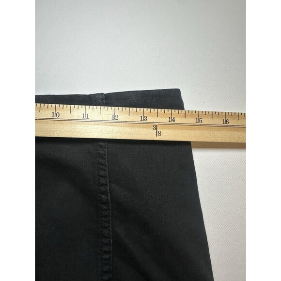 Free People‎ Modern Femme Denim Stretch Mini Skirt Washed Black Women's 8 - Picture 7 of 9